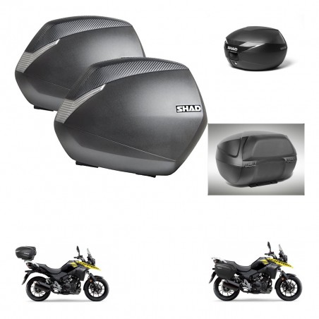 SHAD Baul maleta + soporte montaje maletas SH36 accesorios KIT-471646