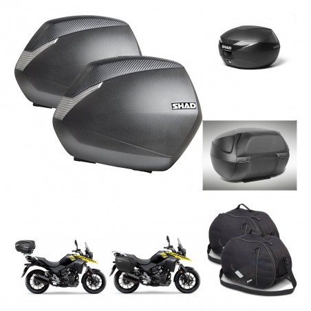 SHAD Baul maleta + soporte montaje maletas SH36 accesorios KIT-471647