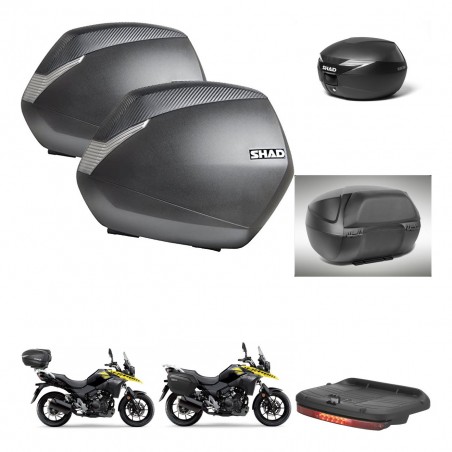 SHAD Baul maleta + soporte montaje maletas SH36 accesorios KIT-471652