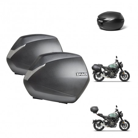 SHAD Baul maleta + soporte montaje maletas SH36 KIT-471658