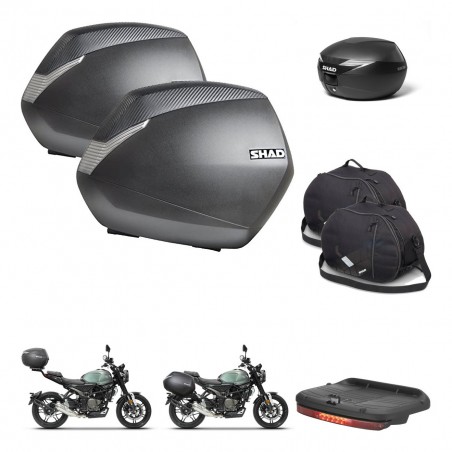 SHAD Baul maleta + soporte montaje maletas SH36 accesorios KIT-471665