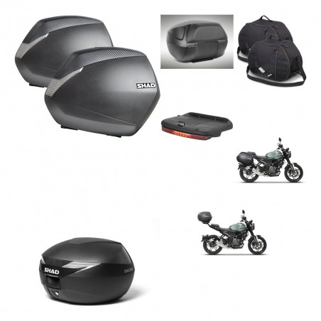 SHAD Baul maleta + soporte montaje maletas SH36 accesorios KIT-471677