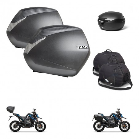SHAD Baul maleta + soporte montaje maletas SH36 accesorios KIT-471683