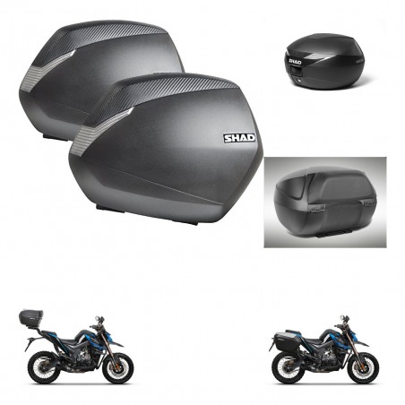 SHAD Baul maleta + soporte montaje maletas SH36 accesorios KIT-471694