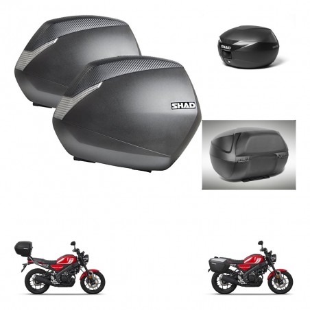 SHAD Baul maleta + soporte montaje maletas SH36 accesorios KIT-471718