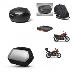 SHAD Maletas SH35 PREMIUM + soporte montaje Baul maleta accesorios KIT-471752