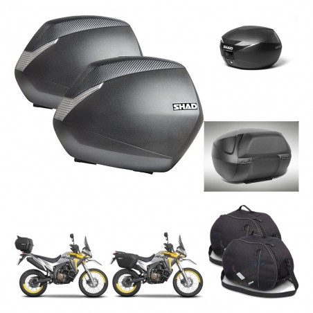 SHAD Baul maleta + soporte montaje maletas SH36 accesorios KIT-471791