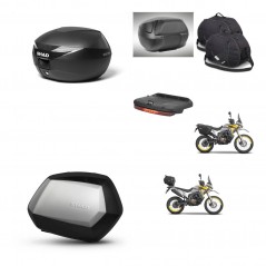 SHAD SH35 PREMIUM suitcases + mounting bracket suitcase trunk accessories KIT-471800