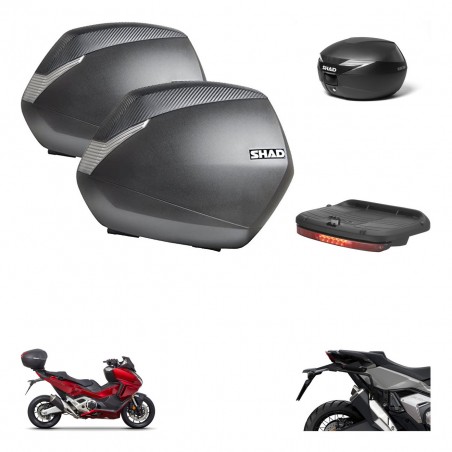 SHAD Baul maleta + soporte montaje maletas SH36 accesorios KIT-471808