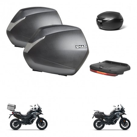 SHAD Baul maleta + soporte montaje maletas SH36 accesorios KIT-471832