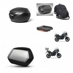 SHAD Maletas SH35 PREMIUM + soporte montaje Baul maleta accesorios KIT-471848