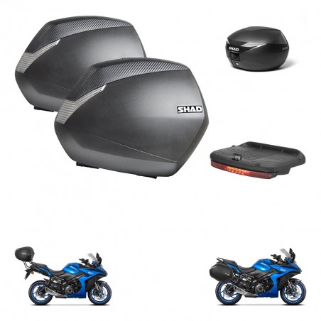 SHAD Baul maleta + soporte montaje maletas SH36 accesorios KIT-471880