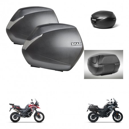 SHAD Baul maleta + soporte montaje maletas SH36 accesorios KIT-471910