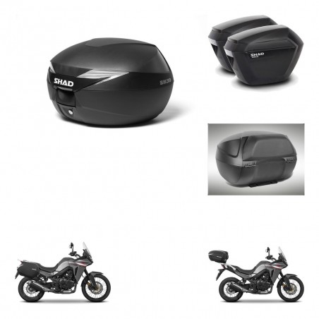 SHAD Maletas sh23 + soporte montaje Baul maleta accesorios KIT-471936