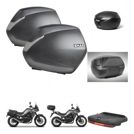 SHAD Baul maleta + soporte montaje maletas SH36 accesorios KIT-471940