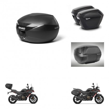 SHAD Maletas sh23 + soporte montaje Baul maleta accesorios KIT-471960