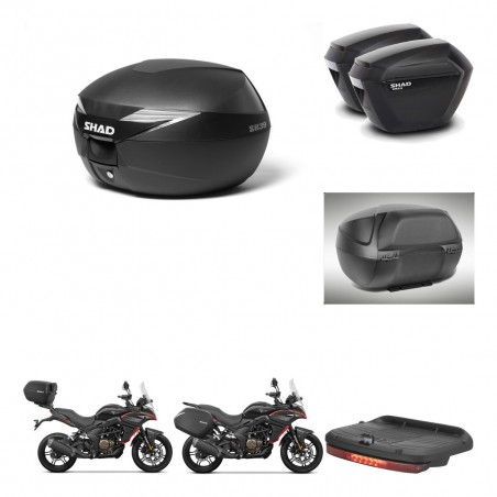 SHAD Maletas sh23 + soporte montaje Baul maleta accesorios KIT-471966