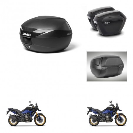 SHAD Maletas sh23 + soporte montaje Baul maleta accesorios KIT-471984