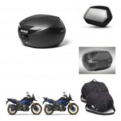 SHAD Maletas SH35 PREMIUM + soporte montaje Baul maleta accesorios KIT-471986