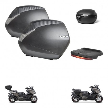 SHAD Baul maleta + soporte montaje maletas SH36 accesorios KIT-472024