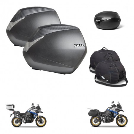 SHAD Baul maleta + soporte montaje maletas SH36 accesorios KIT-472043