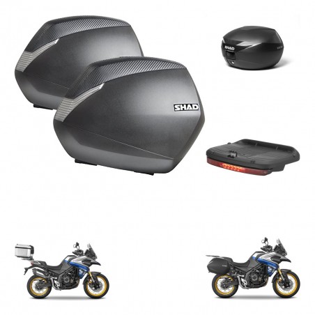 SHAD Baul maleta + soporte montaje maletas SH36 accesorios KIT-472048