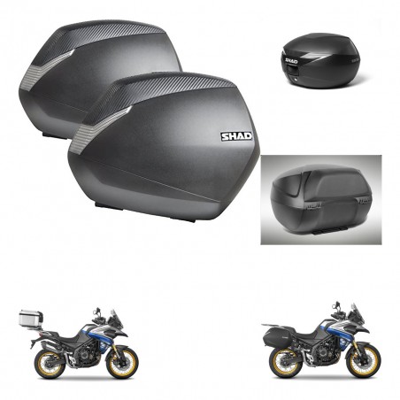 SHAD Baul maleta + soporte montaje maletas SH36 accesorios KIT-472054