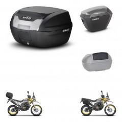SHAD Maletas sh23 alu + soporte montaje baul SH40 accesorios KIT-472119