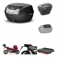 SHAD Maletas sh23 alu + soporte montaje baul SH40 accesorios KIT-472129