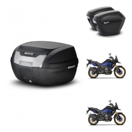 SHAD Maletas sh23 + soporte montaje baul SH40 KIT-472178