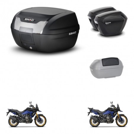SHAD Maletas sh23 + soporte montaje baul SH40 accesorios KIT-472182