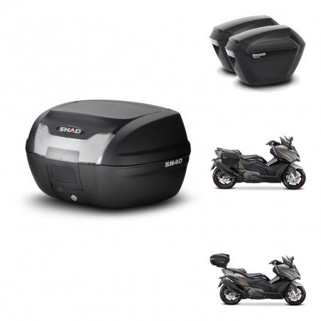 SHAD Maletas sh23 + soporte montaje baul SH40 KIT-472194
