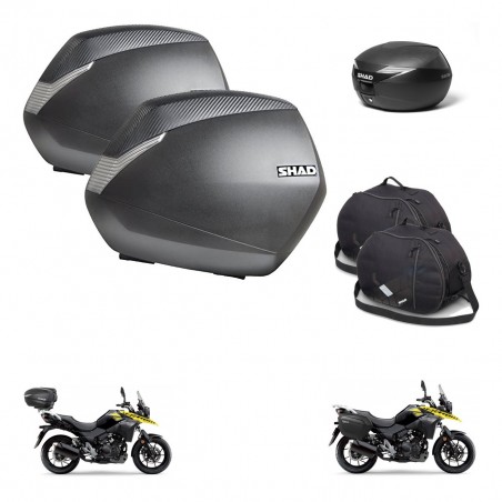 SHAD Baul maleta + soporte montaje maletas SH36 accesorios KIT-472379