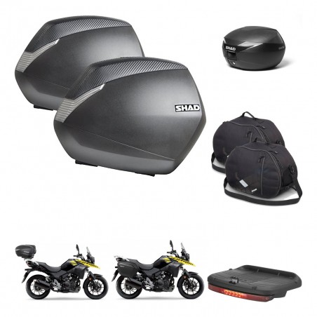 SHAD Baul maleta + soporte montaje maletas SH36 accesorios KIT-472385
