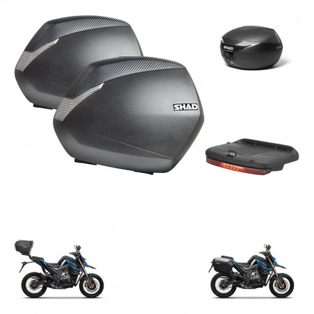 SHAD Baul maleta + soporte montaje maletas SH36 accesorios KIT-472432