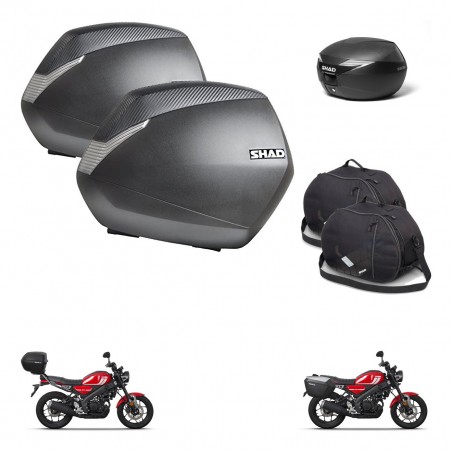 SHAD Baul maleta + soporte montaje maletas SH36 accesorios KIT-472451