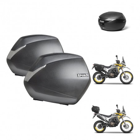 SHAD Baul maleta + soporte montaje maletas SH36 KIT-472522