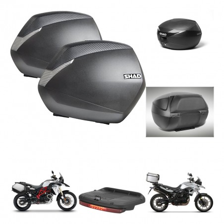 SHAD Baul maleta + soporte montaje maletas SH36 accesorios KIT-472576