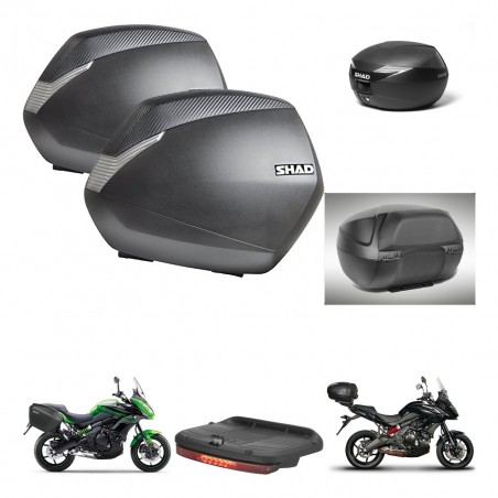 SHAD Baul maleta + soporte montaje maletas SH36 accesorios KIT-472630