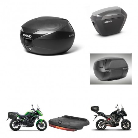 SHAD Maletas sh23 alu + soporte montaje Baul maleta accesorios KIT-472635