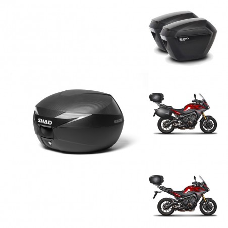 SHAD Maletas sh23 + soporte montaje Baul maleta KIT-472638