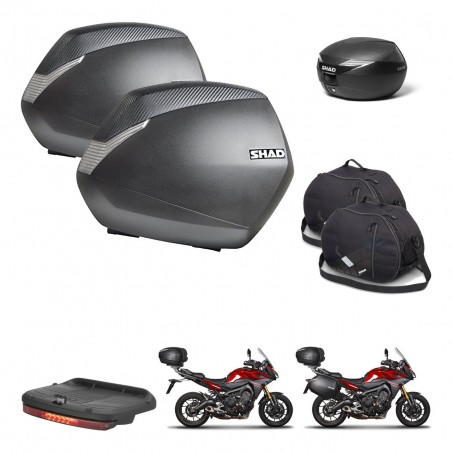 SHAD Baul maleta + soporte montaje maletas SH36 accesorios KIT-472643