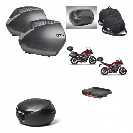 SHAD Baul maleta + soporte montaje maletas SH36 accesorios KIT-472649
