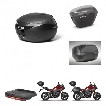 SHAD Maletas sh23 alu + soporte montaje Baul maleta accesorios KIT-472653