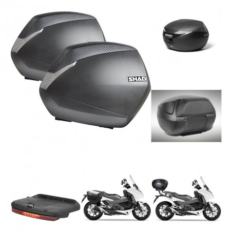 SHAD Baul maleta + soporte montaje maletas SH36 accesorios KIT-472702