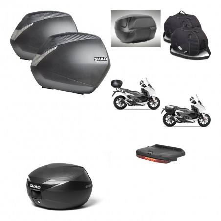 SHAD Baul maleta + soporte montaje maletas SH36 accesorios KIT-472703