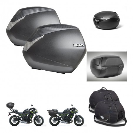 SHAD Baul maleta + soporte montaje maletas SH36 accesorios KIT-472739