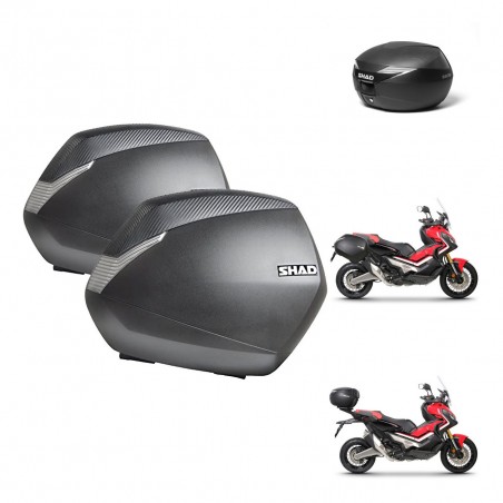 SHAD Baul maleta + soporte montaje maletas SH36 KIT-472750