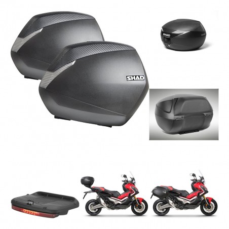 SHAD Baul maleta + soporte montaje maletas SH36 accesorios KIT-472768