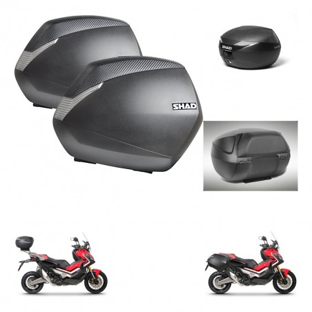 SHAD Baul maleta + soporte montaje maletas SH36 accesorios KIT-472786